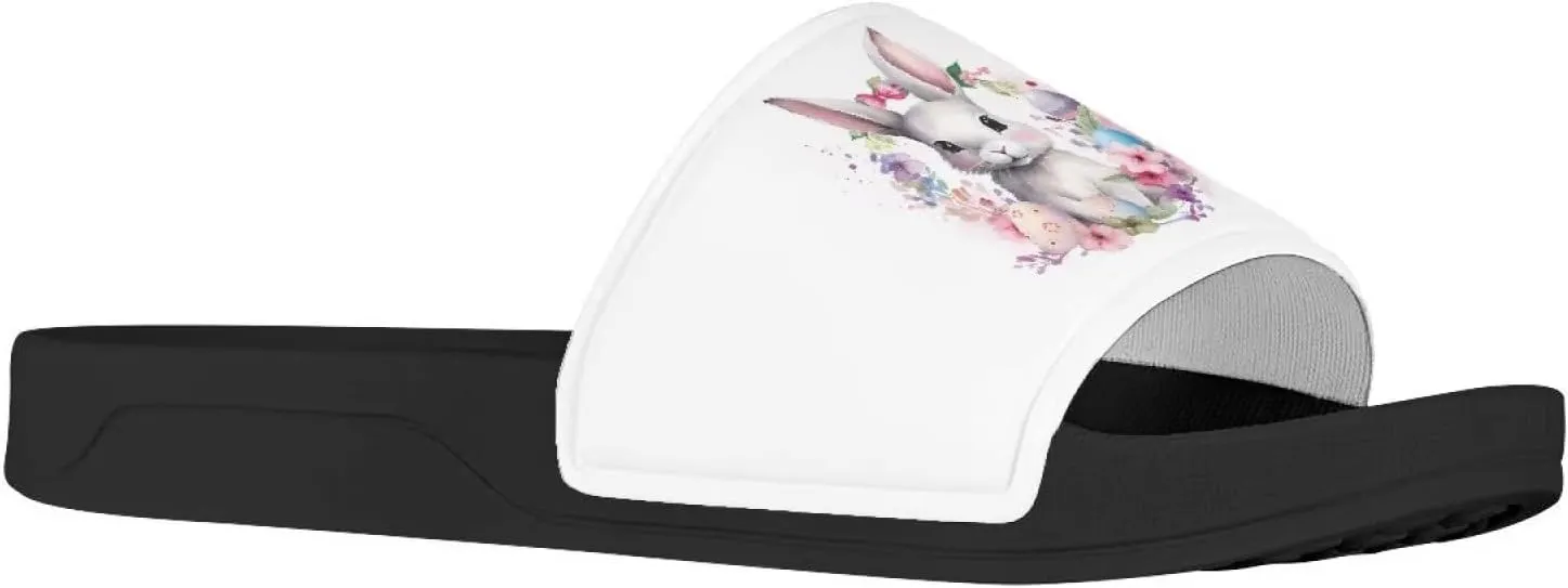Coloranimal Slide Sandals for Women Girls Lightweight Shower Slippers for Beach Home