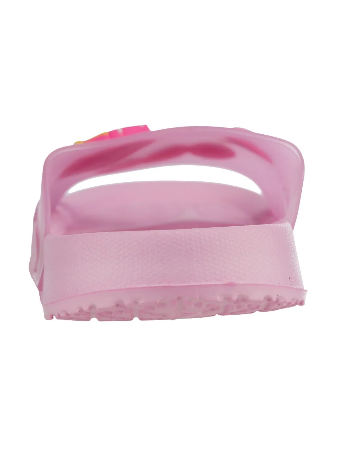 Comfy & Colorful Strawberry, Heart Candy & Purse Charms Slides for Girls- Pink