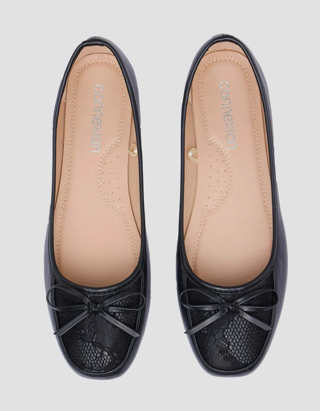Connexion Ribbon Sepatu Ballerina Wanita