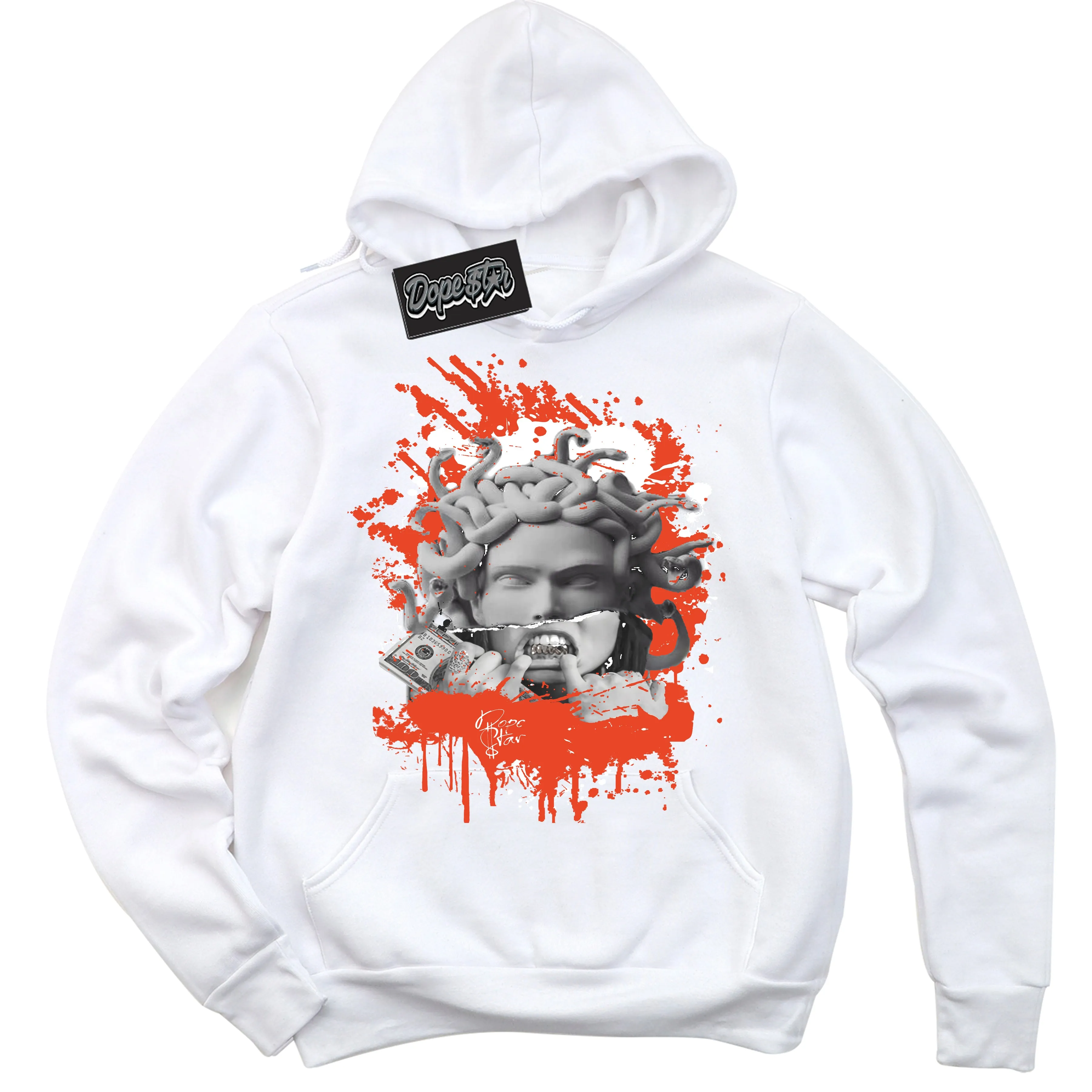 Cosmic Clay Dunk Sneaker Hoodie Medusa Graphic