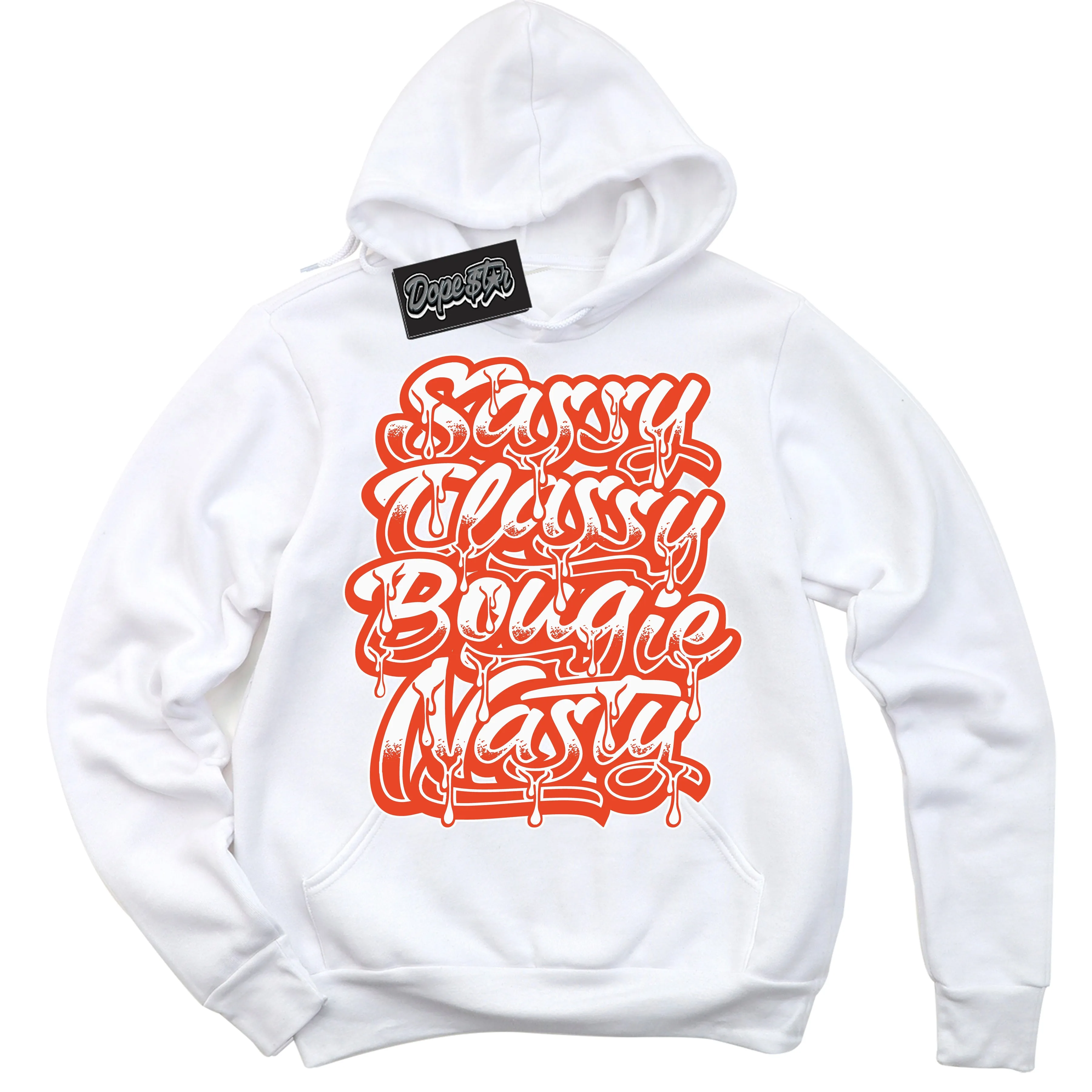 Cosmic Clay Dunk Sneaker Hoodie Sassy Classy Graphic
