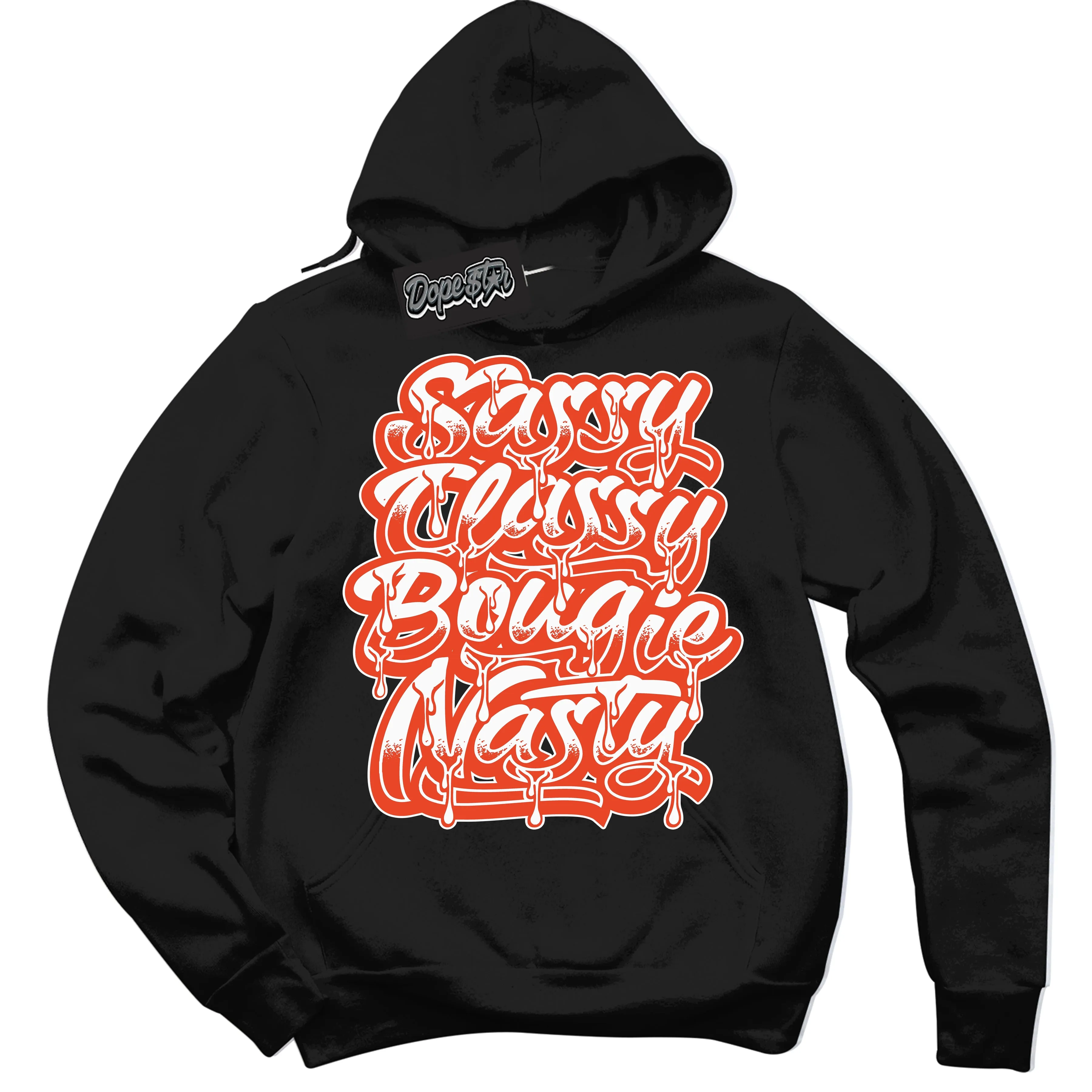 Cosmic Clay Dunk Sneaker Hoodie Sassy Classy Graphic