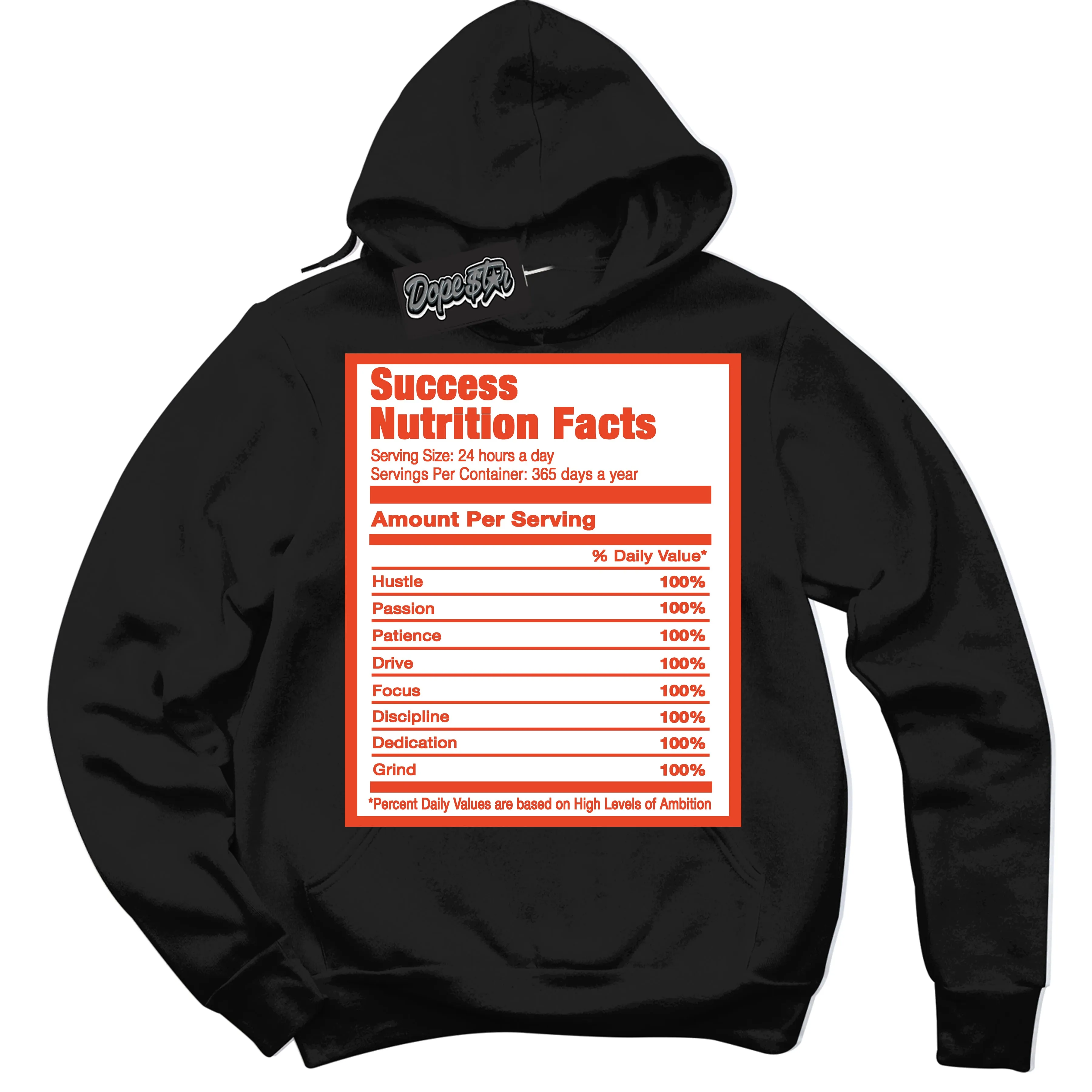 Cosmic Clay Dunk Sneaker Hoodie Success Nutrition Graphic