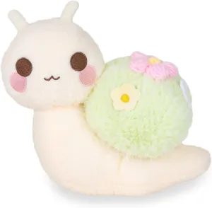 Cuddle Barn PlushGoals - Lil Series Spike The Barrel Cactus Snail | Super Soft Cute Kawaii Succulent Plant Collectible Stuffed Animal Plush, 6 inches