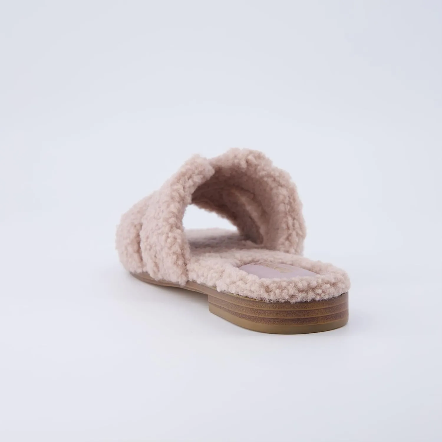 CUSHIONAIRE Women's Visa cozy slide sandal  Memory Foam, Wide Widths Available