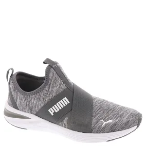 D Slip Resilient 6 PUMA Violet Better Safe payments Foam Prowl Castlerock/Gray - Knit Wide