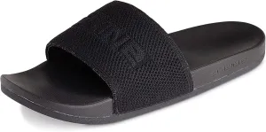 Dakine Women's Pa'u Hana Open Toe Slides - Athletic Slide-on Sandals, Black, 10