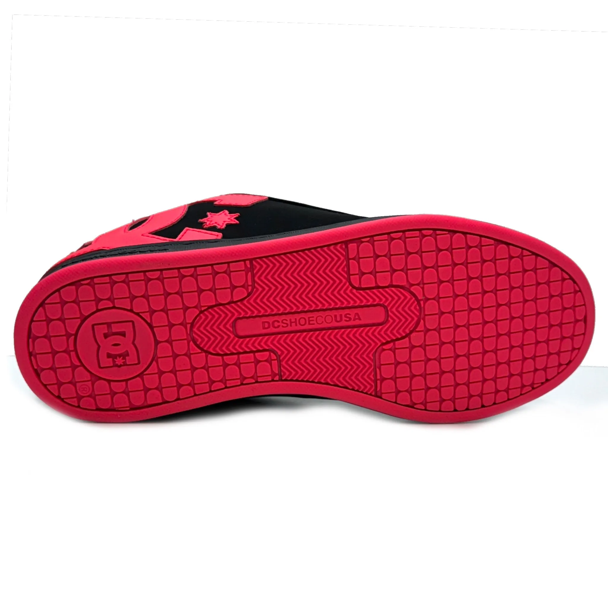 DC SHOES COURT GRAFFIK  BLACK HOT PINK LOW CUT CUPSOLE  LADIES TRAINERS