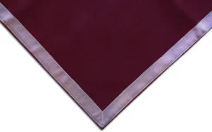 Deluxe Suede Square Table Cover - 44" - Choose from Various Beautiful Colors - Perfect for Card Tables