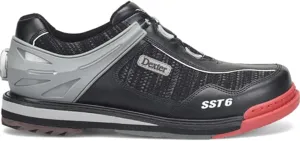 Dexter Mens SST 6 Hybrid BOA Wide Bowling Shoes Right Hand - Black/Knit 10