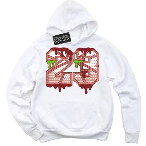Dune Red 13s Sneaker Hoodie 23 Ball Graphic