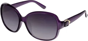 EFE Classic Oversized Polarized Sunglasses for Women Composite TR90 Frame UV 400 Protection Fashion Retro Eyewear