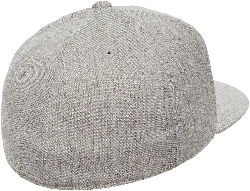 Flexfit Men's 210 Fitted Flat Bill Cap Hat