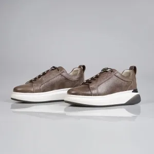 Genuine Leather Bone Sneaker KG-004 SCB-491