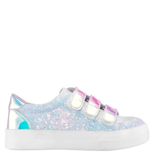 GIZELLA-WHITE CHUNKY GLITTER