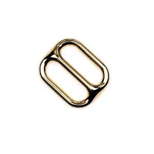Gold Concave Slide Zinc Alloy 1 Inch