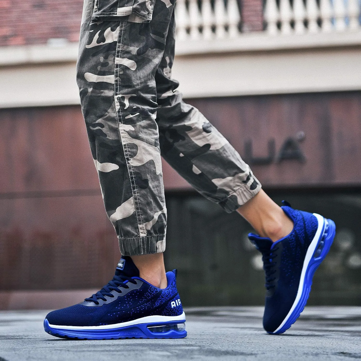 GOOBON Shoes for Men Tennis Sports Athletic Workout Gym Running Sneakers Size 7-12.5