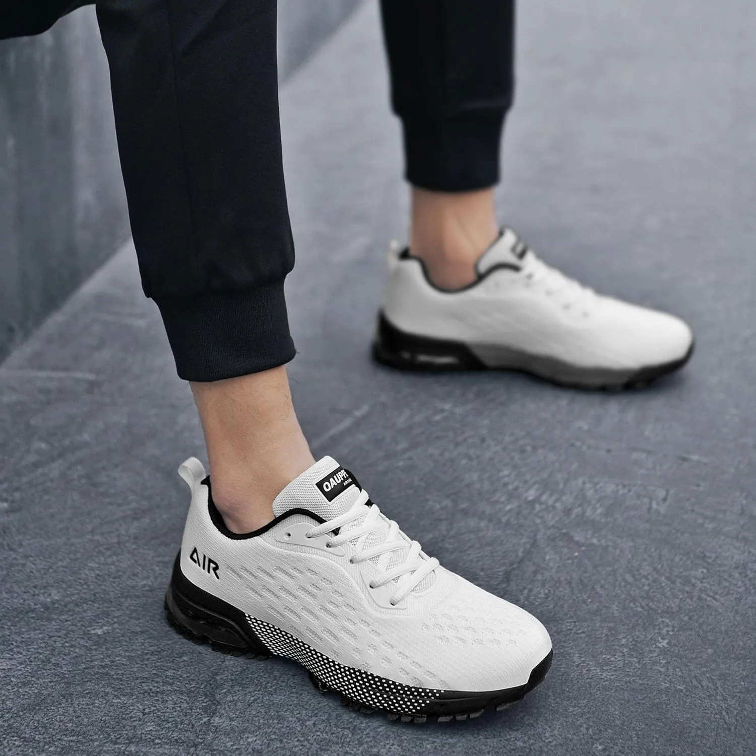 GOOBON Shoes for Men Tennis Sports Athletic Workout Gym Running Sneakers Size 7-12.5
