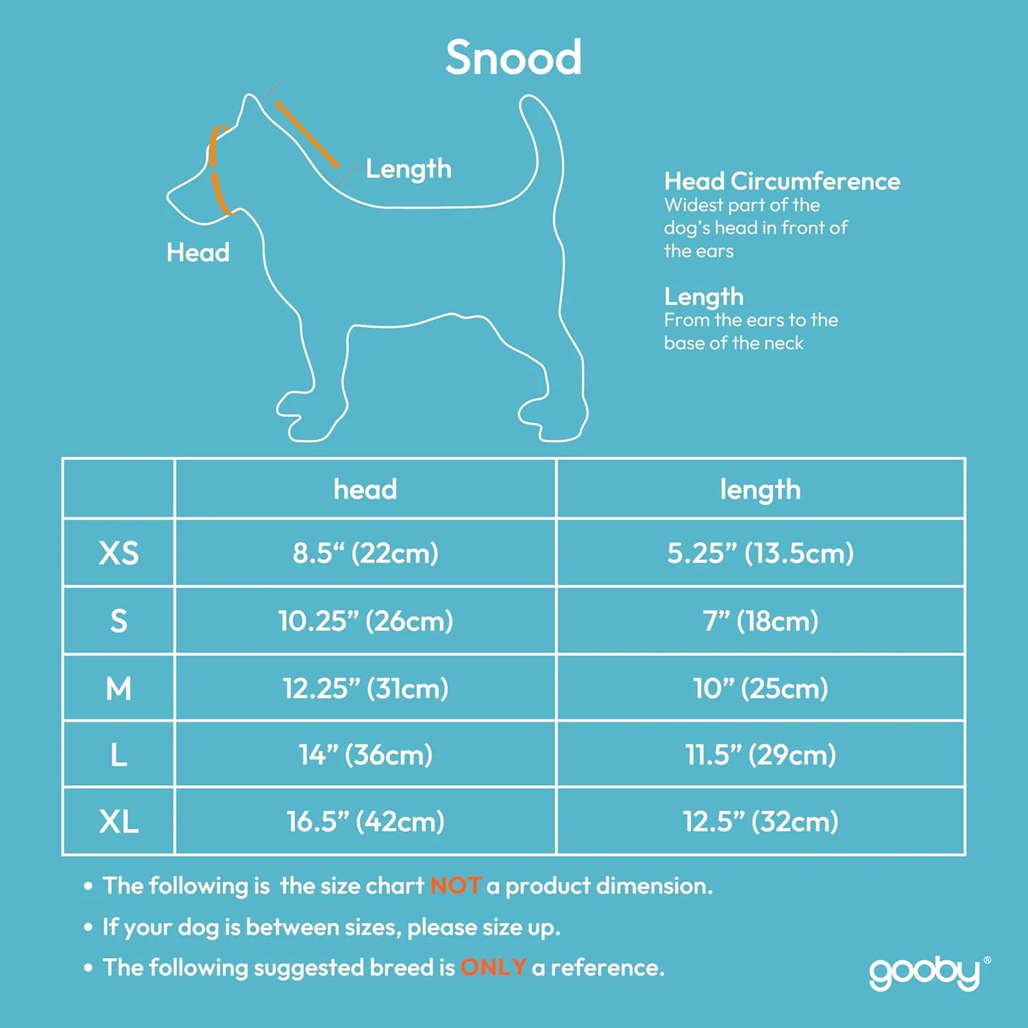 Gooby Snood - Hot Pink, Medium - Warm Cover for Dogs to Protect from Cold or Noise