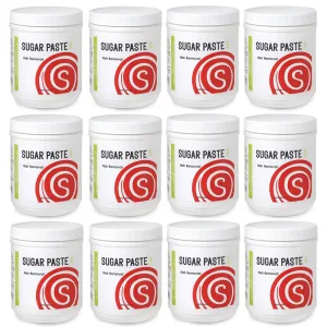 [HARD] Sugaring NYC Wholesale Sugaring Paste Package of 12 Hard, 45oz Jars