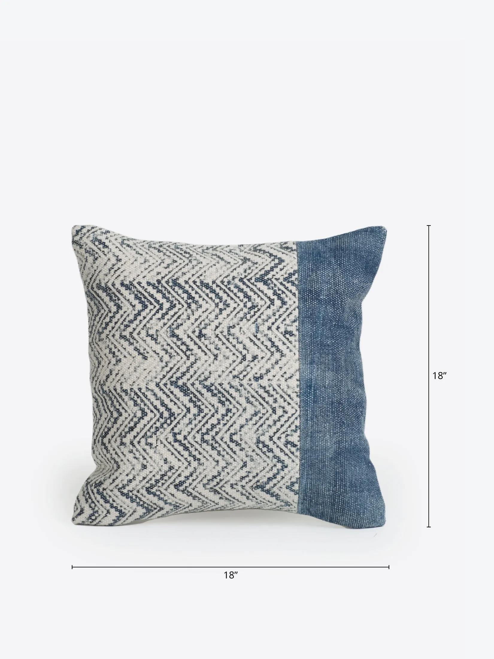 Hart Square Cushion - Indigo