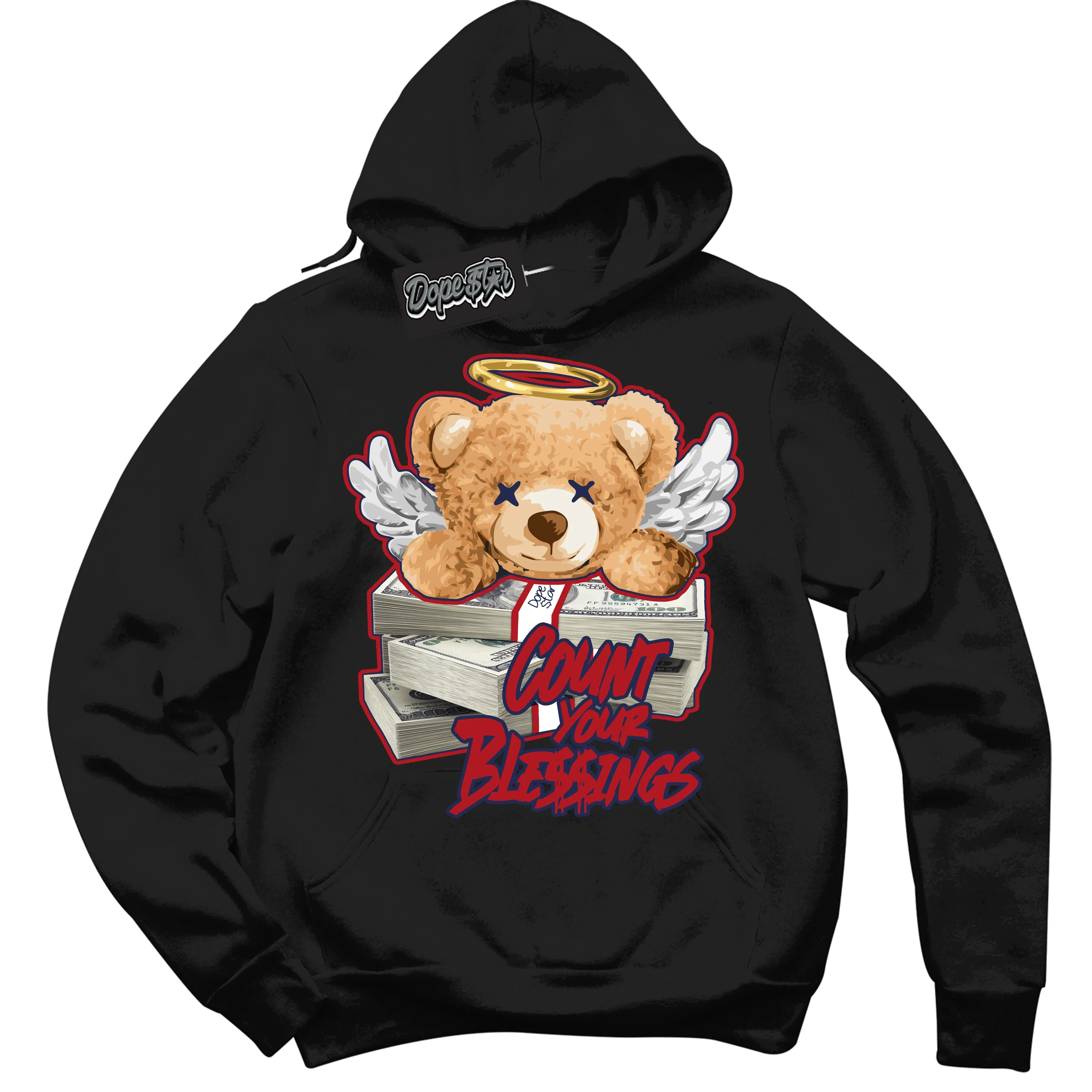 Howard University 1s Sneaker Hoodie Count Your Blessings Graphic