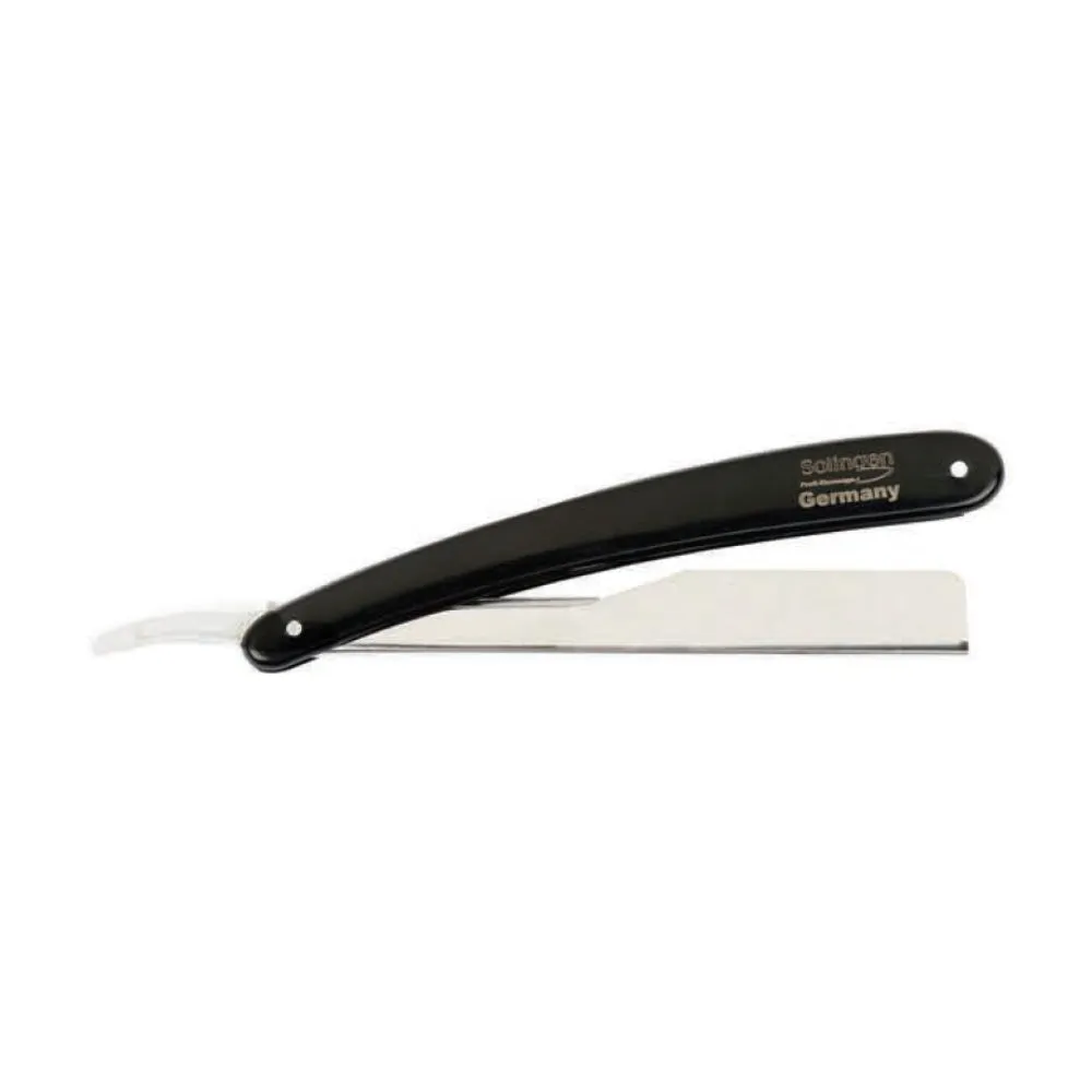 Hydra Solingen HD-5523 Razor Cut Throat Black - Slide Made in Germany