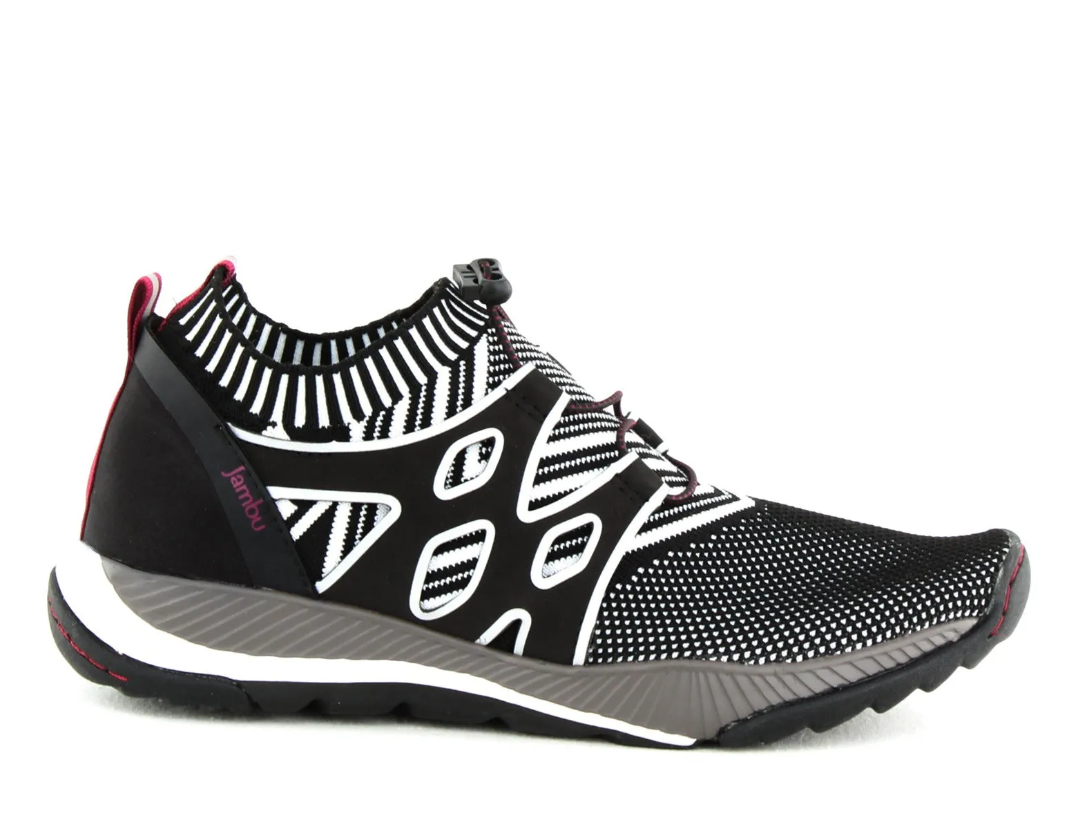 Jambu Black/White Jackie Womens Sneaker Shoes WJ17JK101