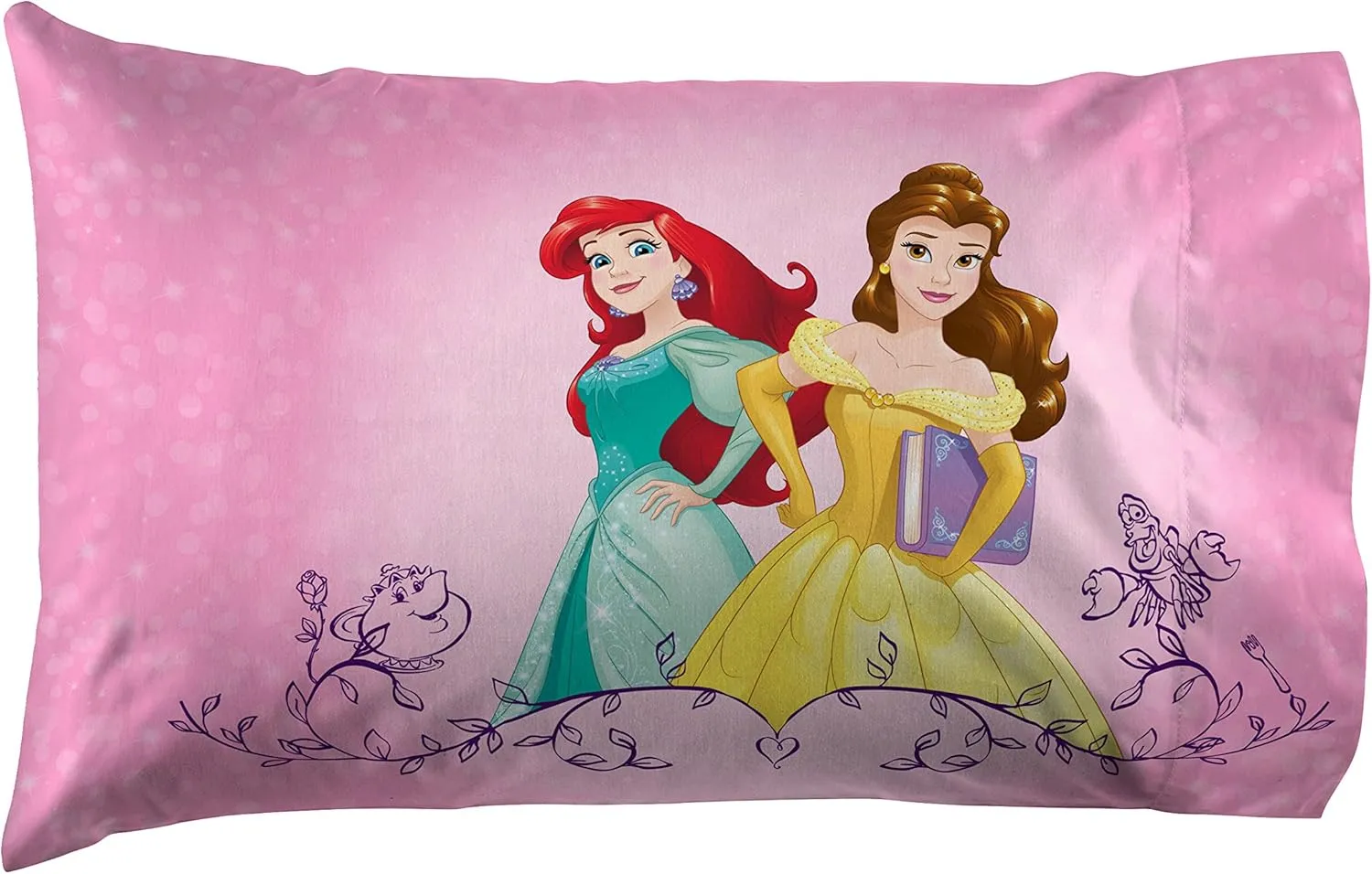 Jay Franco Princess Friendship Adventures 5 Piece Twin Bed Set (Offical Disney Product)