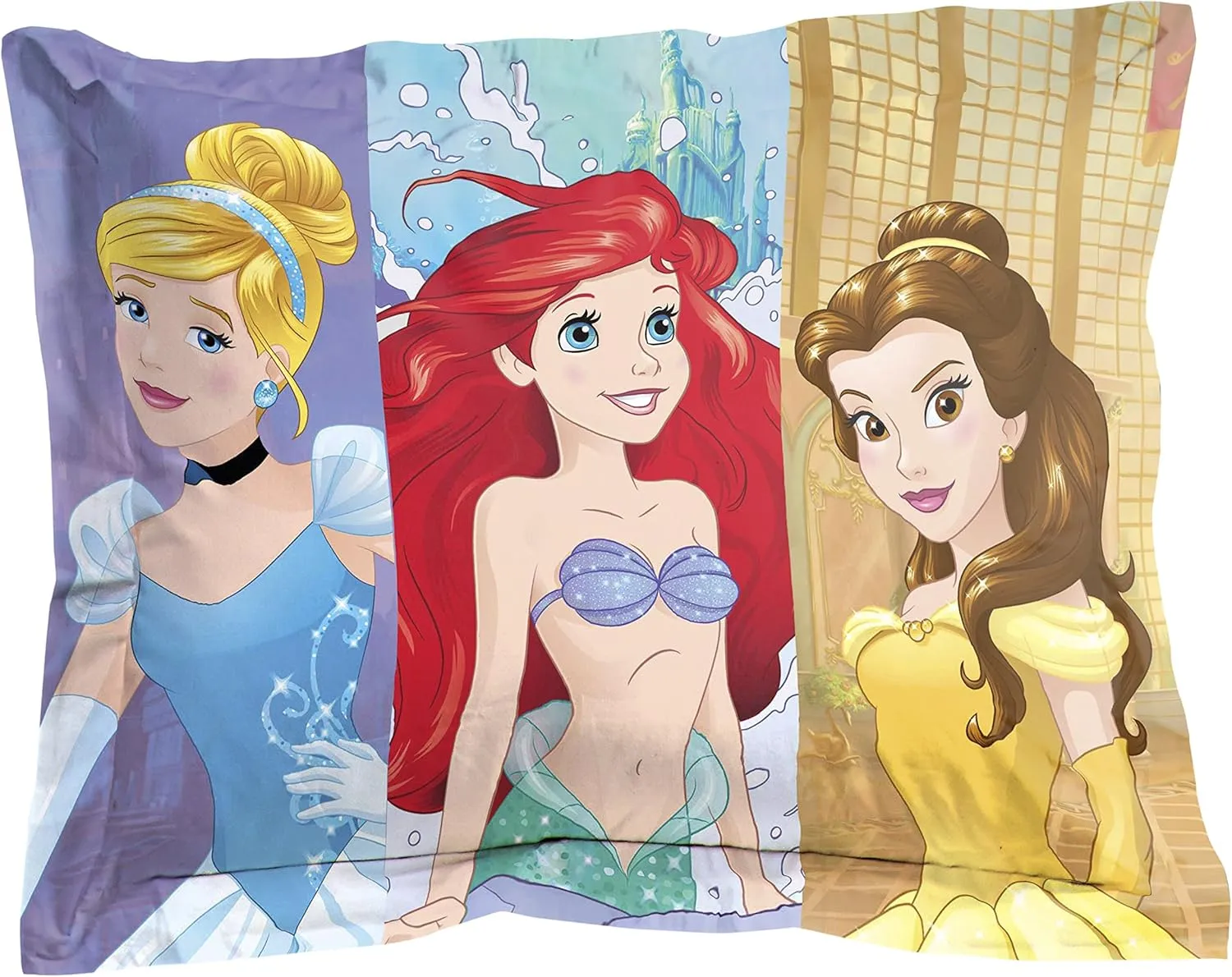 Jay Franco Princess Friendship Adventures 5 Piece Twin Bed Set (Offical Disney Product)