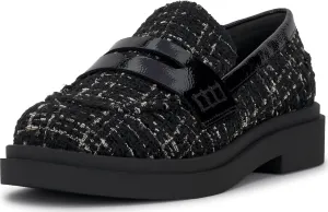 Jessica Simpson Women's Xuris Loafer Flat, Black, 10