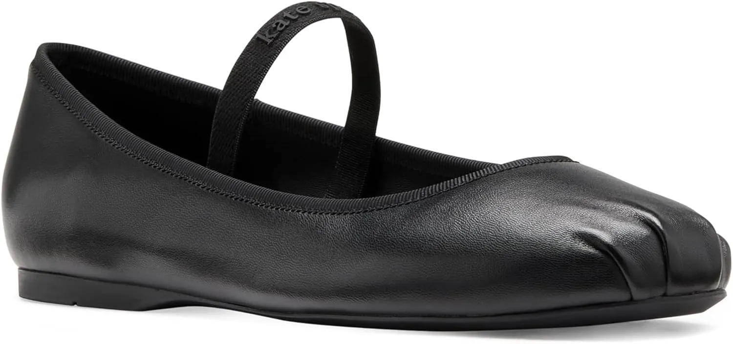 kate spade new york Women's Riley Smooth Leather Ballet Flat