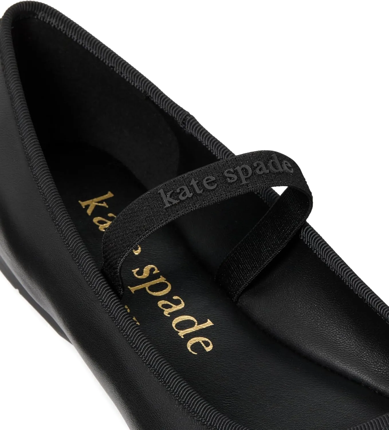 kate spade new york Women's Riley Smooth Leather Ballet Flat