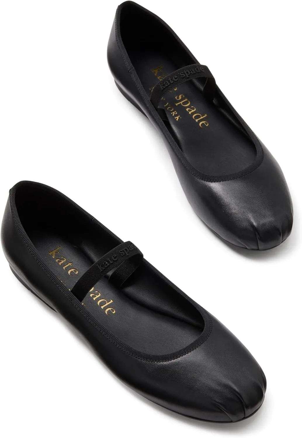kate spade new york Women's Riley Smooth Leather Ballet Flat