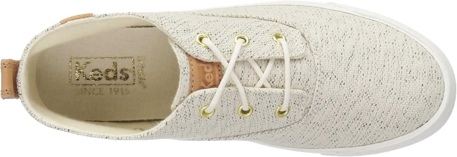 Keds Women's Triumph Mid Salt and Pepper Fashion Sneaker