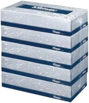 Kleenex(R) 2-Ply Facial Tissue, Flat,100 Count (Pack of 5)