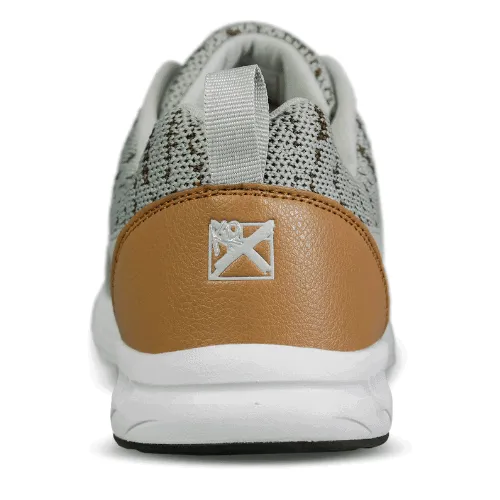 KR Strikeforce Flyer Mesh Lite Grey/Tan Men Athletic Bowling Shoes