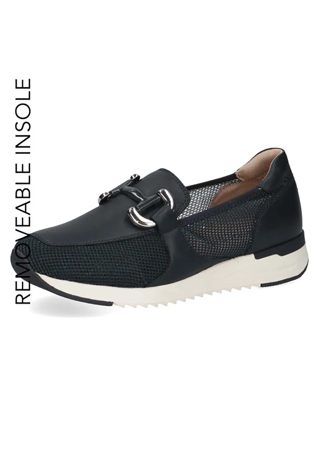 Ladies Slip On Shoe - Ocean Comb