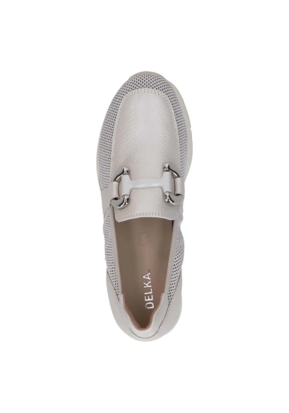 Ladies Slip On Shoe - White