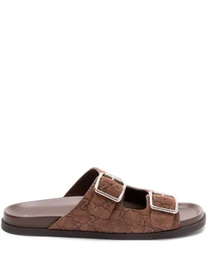 Leather Slides