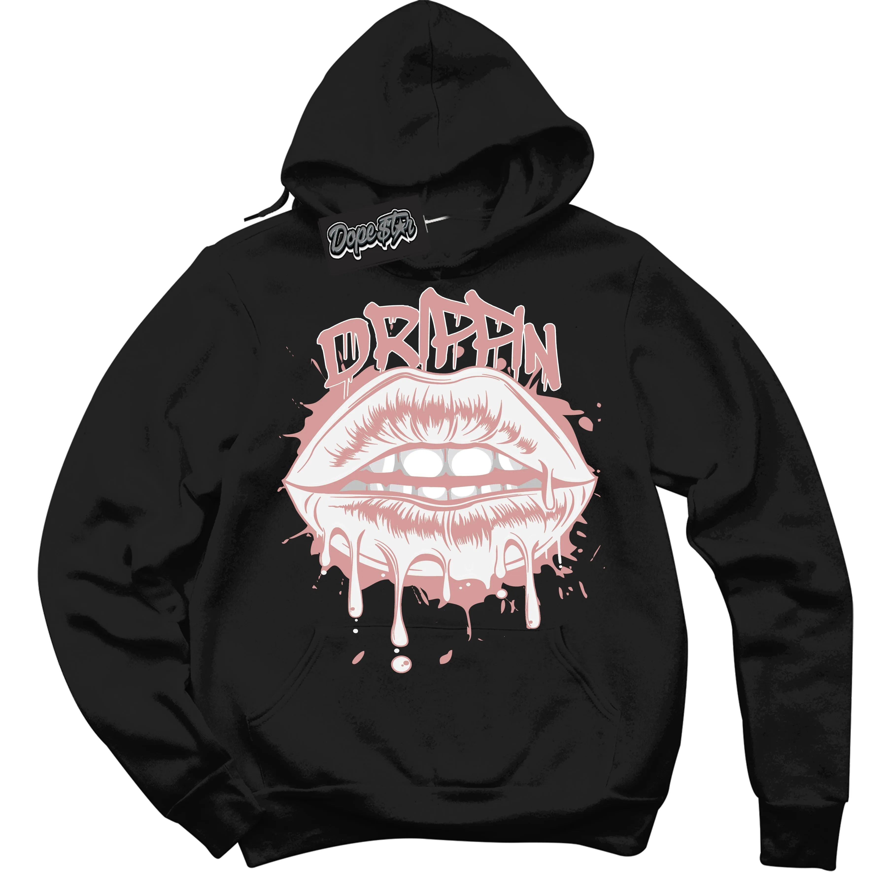 Legend Pink 1s Sneaker Hoodie Drippin Graphic
