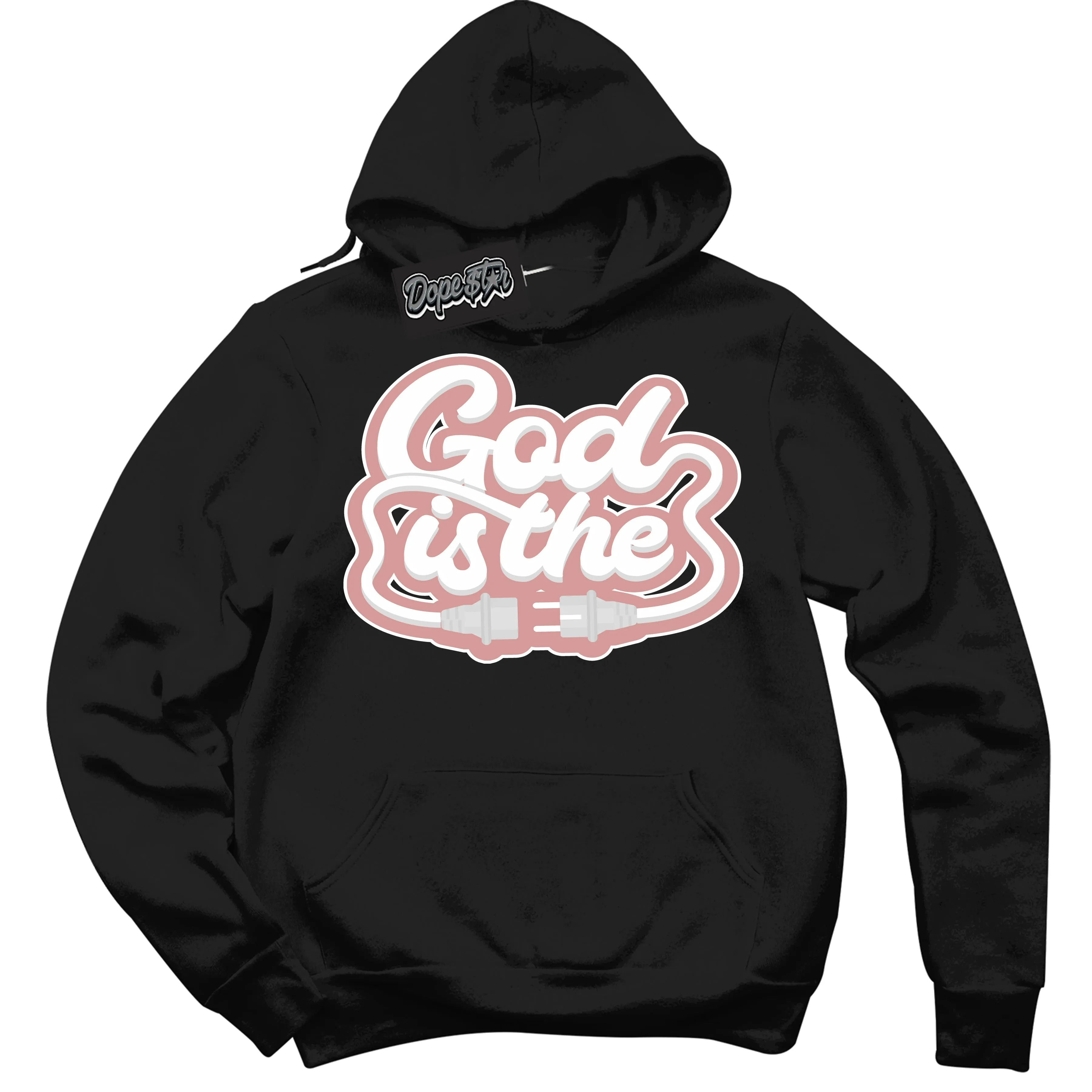 Legend Pink 1s Sneaker Hoodie God Is The Graphic