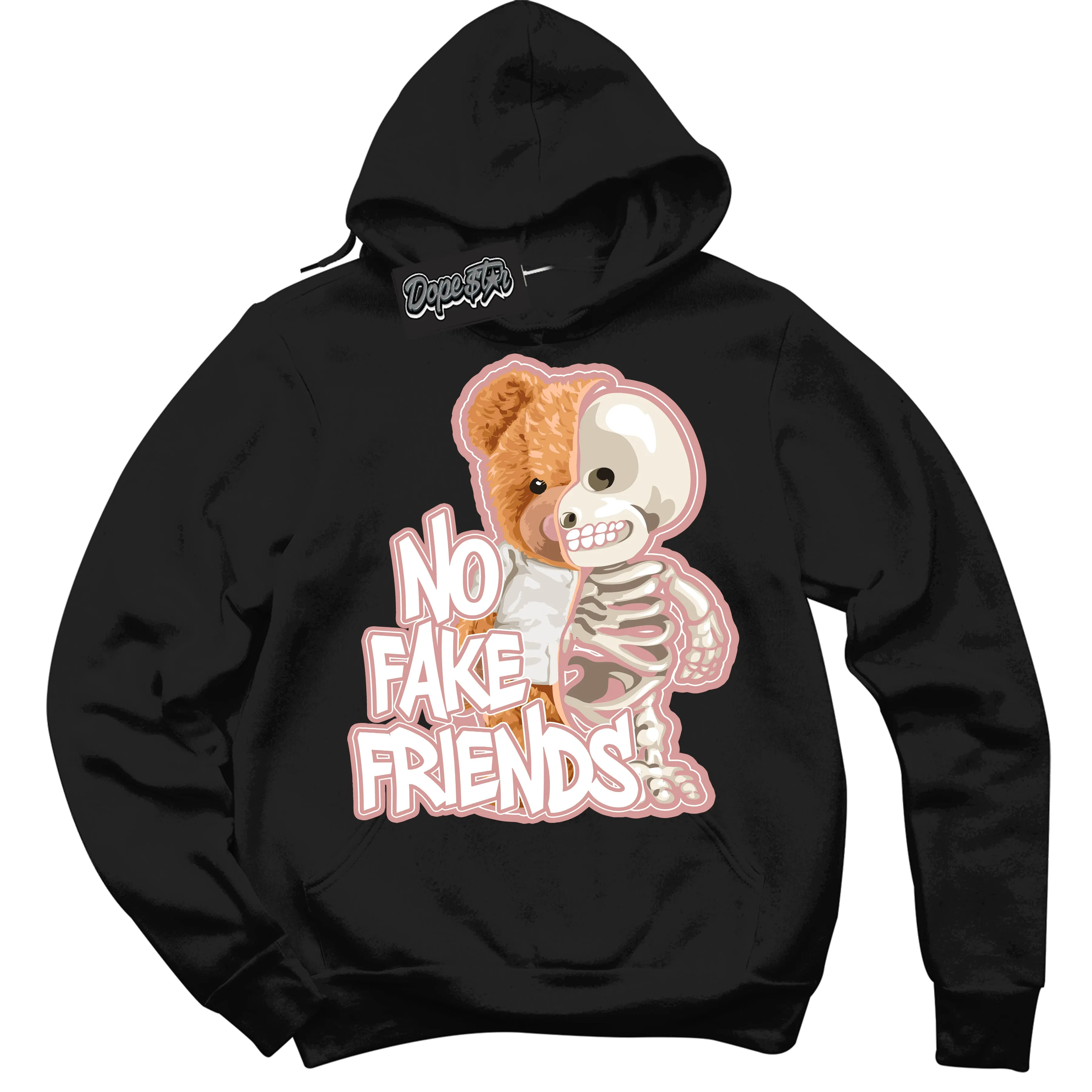 Legend Pink 1s Sneaker Hoodie No Fake Friends Graphic