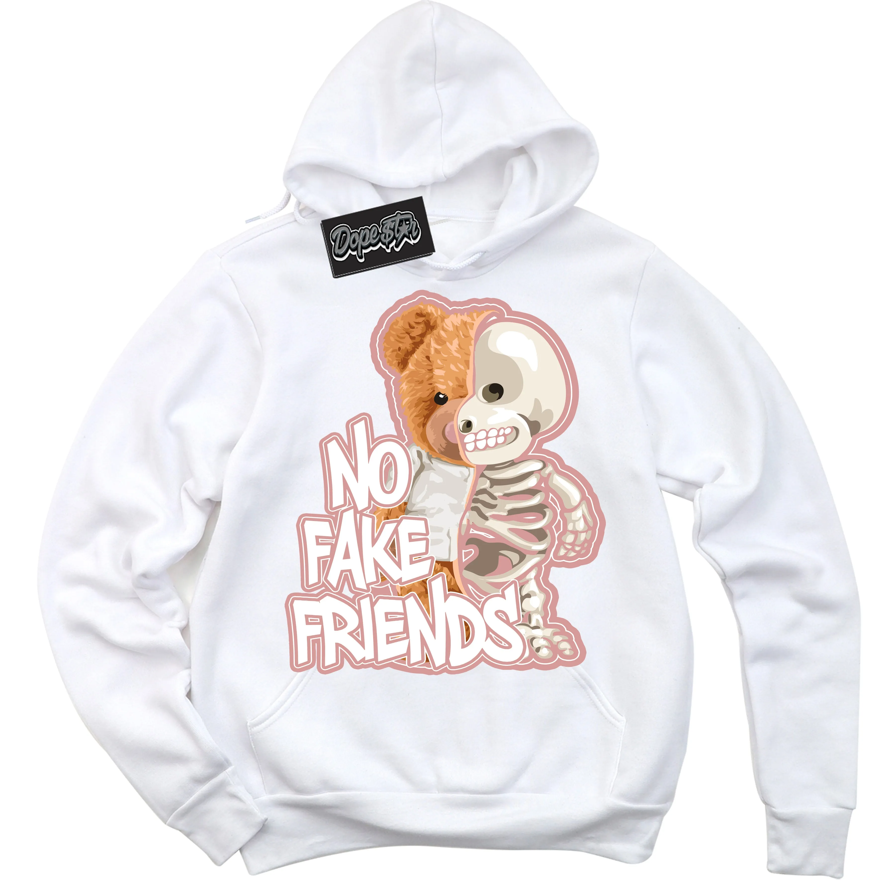 Legend Pink 1s Sneaker Hoodie No Fake Friends Graphic