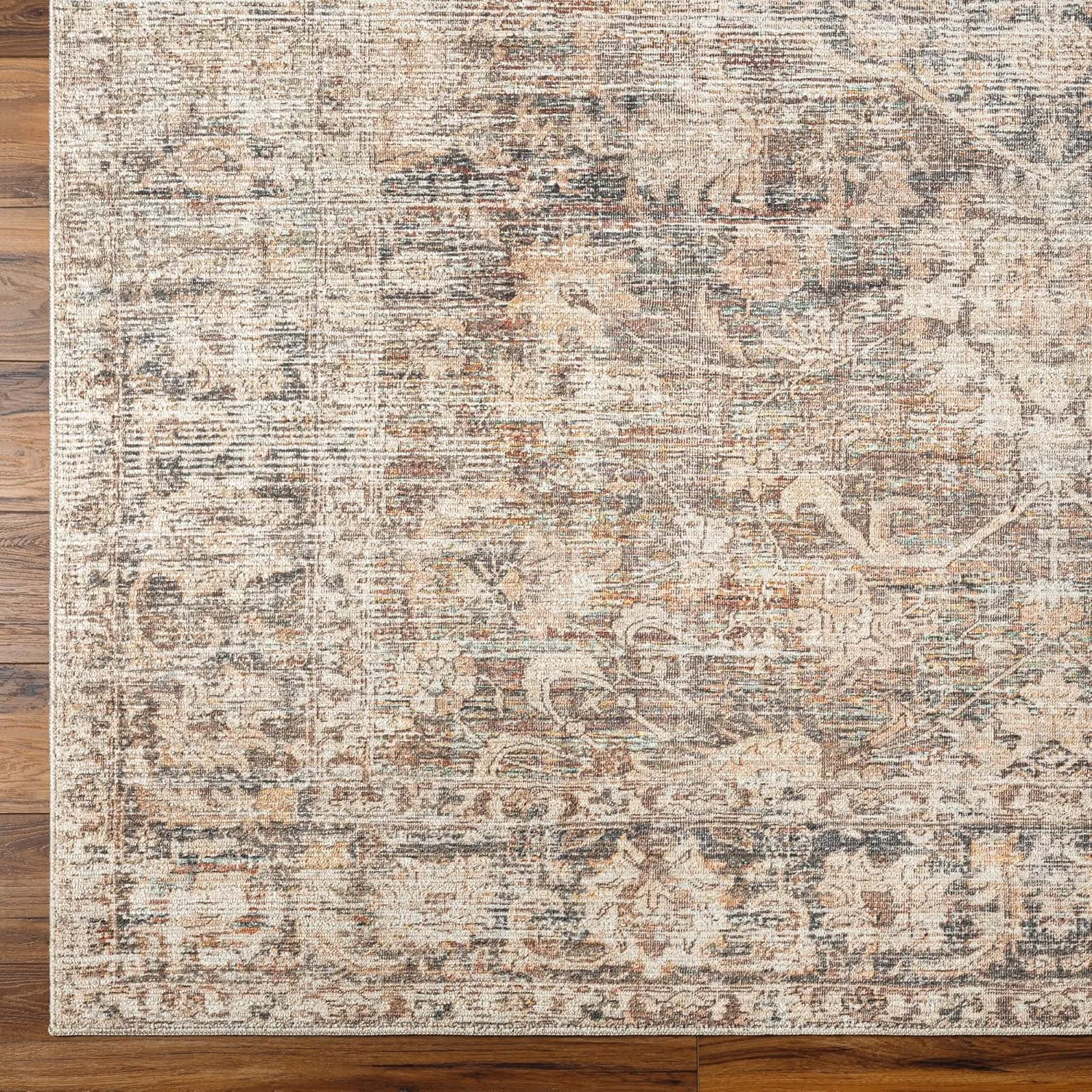 Livabliss x Becki Owens Marlene Area Rug, 5'3" x 7', Dark Brown