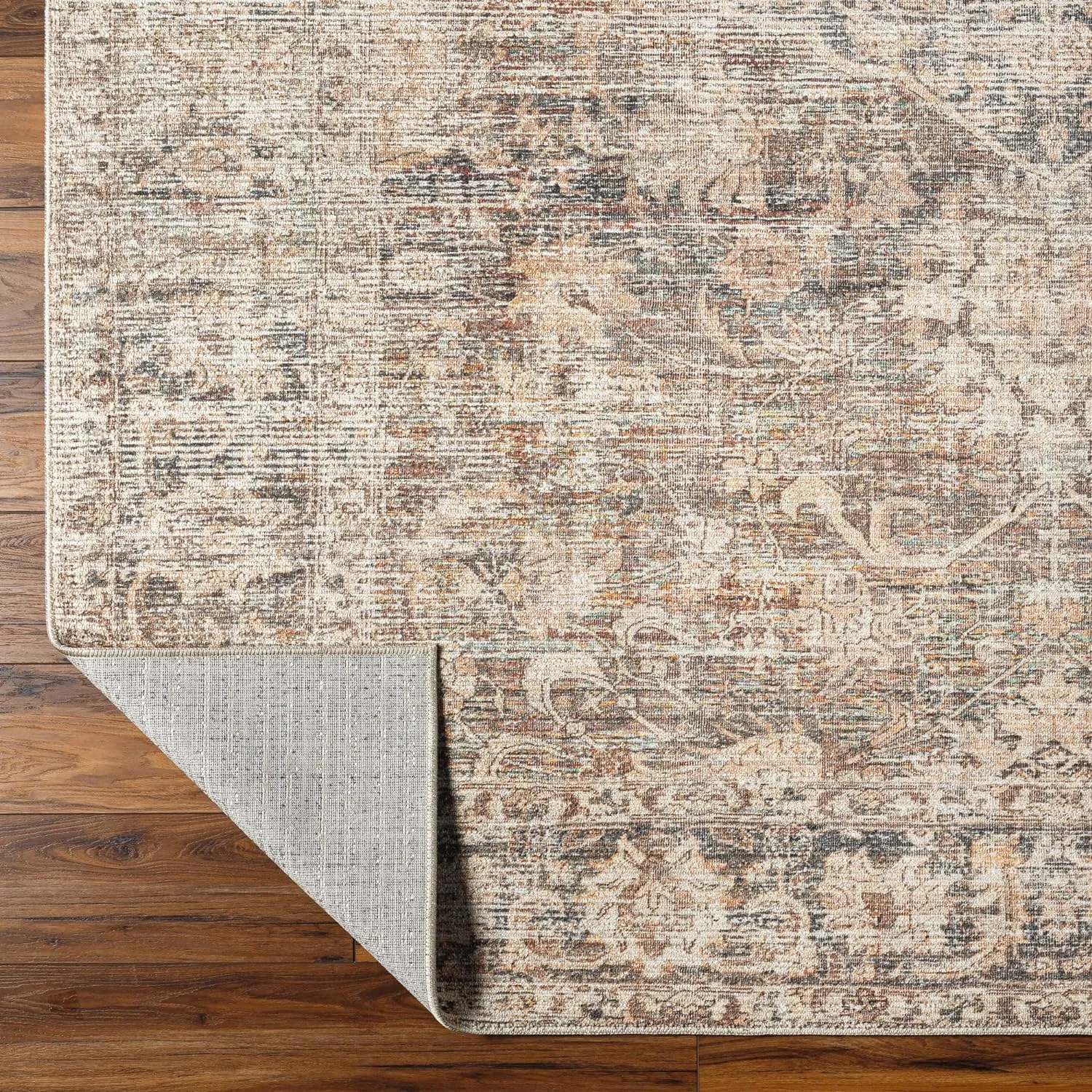 Livabliss x Becki Owens Marlene Area Rug, 5'3" x 7', Dark Brown