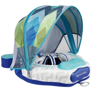 Mambobaby Float with Canopy and Tail Colorfish