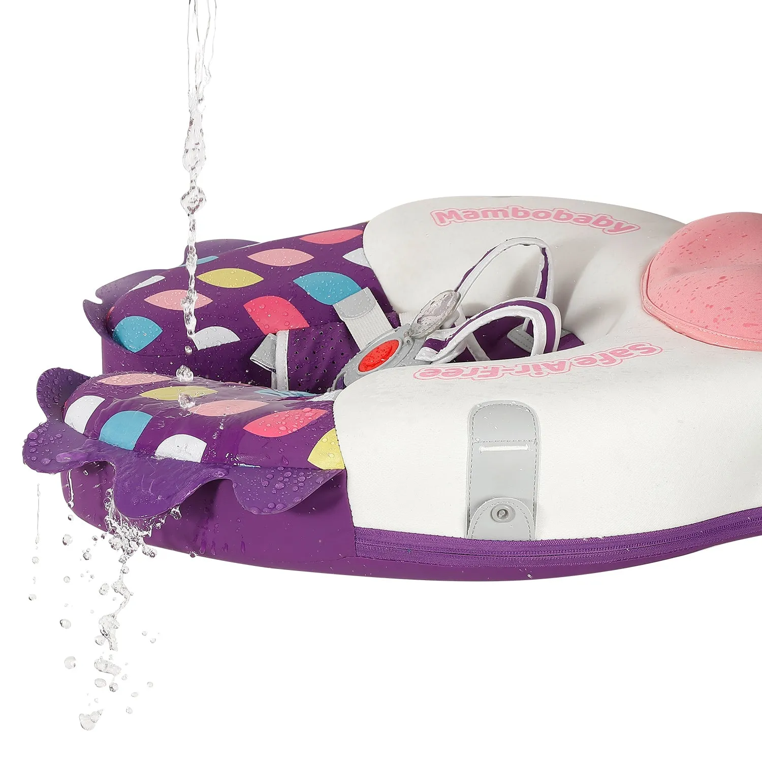 Mambobaby Float with Canopy and Tail Colorfish