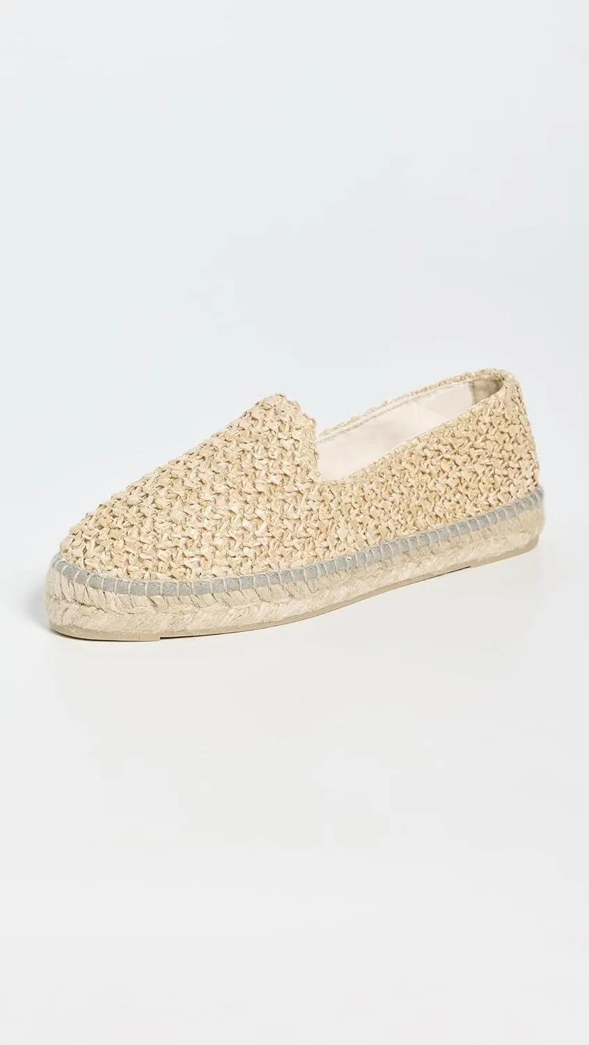 Manebi Women's Flat Raffia Espadrilles