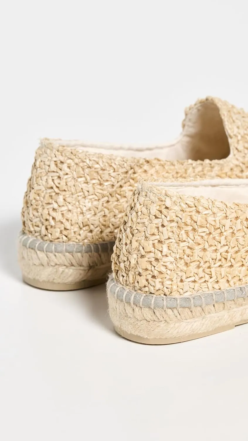 Manebi Women's Flat Raffia Espadrilles